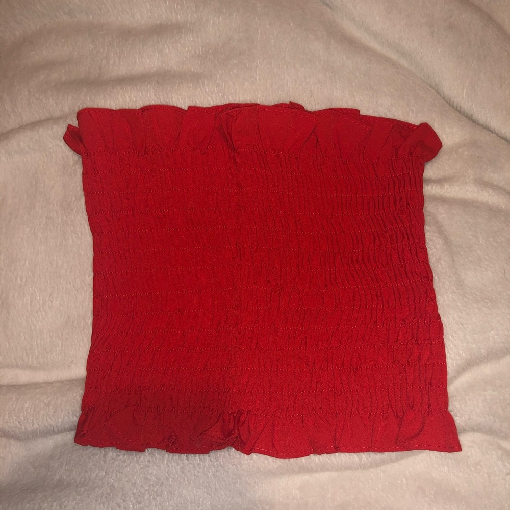 ZAFUL smocked tube top